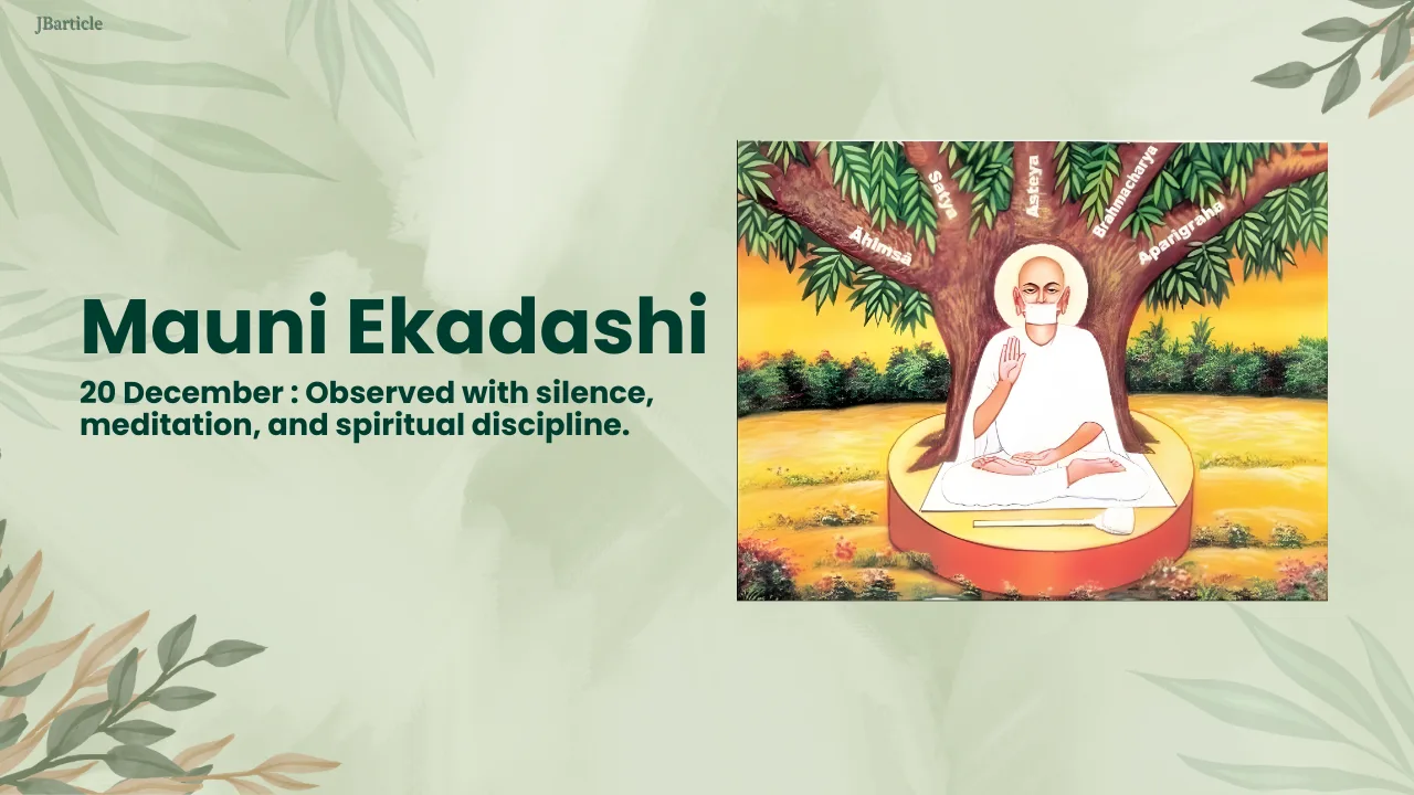 JBA 01 - Mauni Ekadashi 2026
