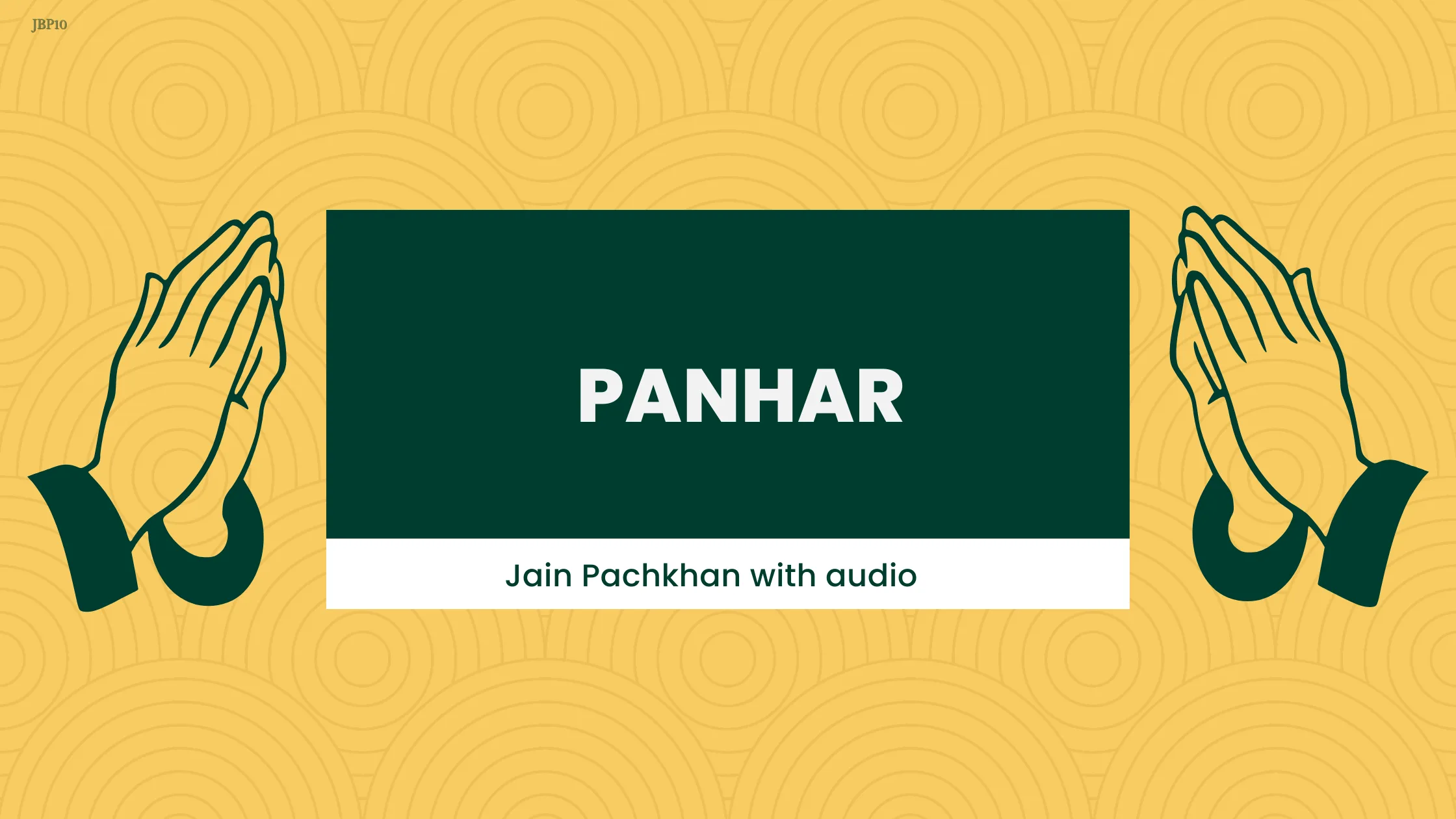 JBP 10 - Panhar Pachkhan